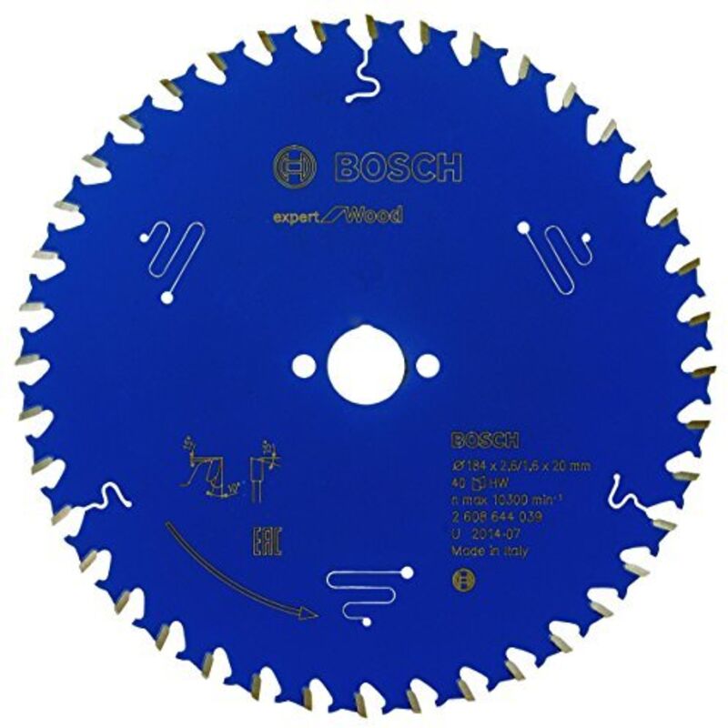 Lama circolare Expert per legno, 184 x 20 x 2,6 mm, 40