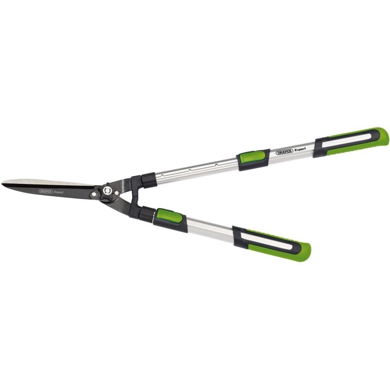 Draper Expert 36780 Telescopic Soft Grip Straight Edge Garden Shears (200mm) for Precise Pruning and Gardening