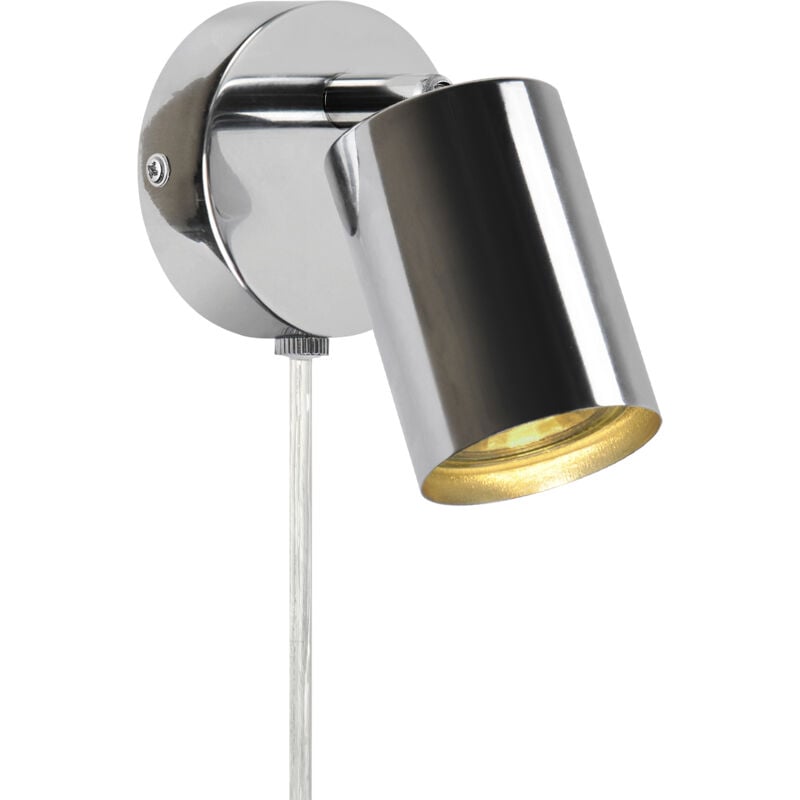 Applique murale EXPLORE Métal Chromé, H.11,5 IP20 GU10 /Nordlux Intérieur