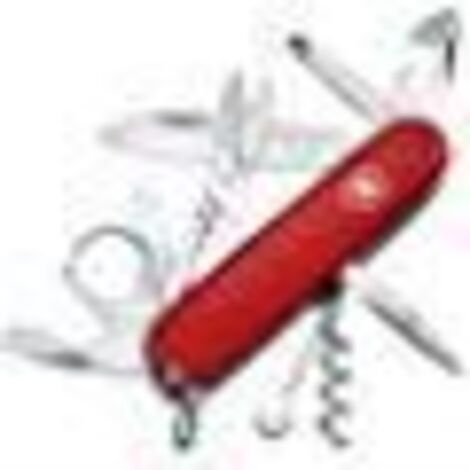 Explorer Army Knife Red Blister Pack VICEXPLB
