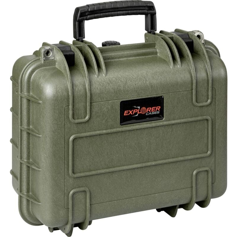 Valise d'extérieur 3317HL.G green with pick & pluck foam (l x h x p) 33 x 24 x 17 cm vert olive 3317HL.G Y924753 - Explorer Cases