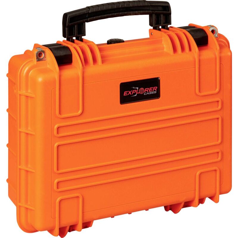 Valise d'extérieur 3815HL.O orange with pick & pluck foam (l x h x p) 38 x 27 x 16 cm orange 3815HL.O Y924983 - Explorer Cases