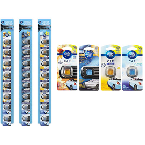 EXPO CLIP STRIP AMBI PUR 4 FRAGRAN. 24PZ