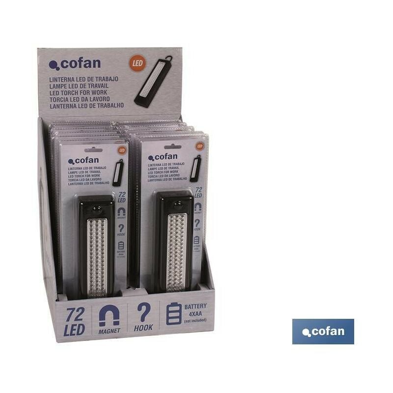 

Expositor 12 uds linterna 72 led imangancho