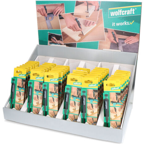 Expositor 40u marcador de agujeros profundos c5215000 wolfcraft