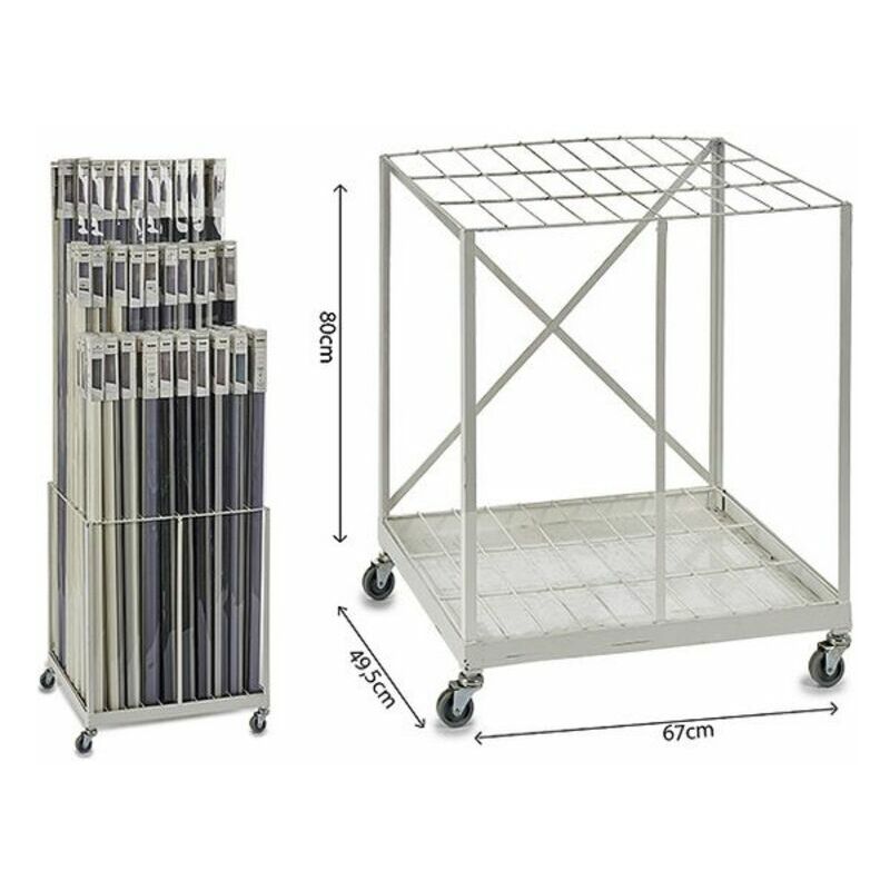 

Expositor Blanco Acero (49,5 x 80 x 66 cm)