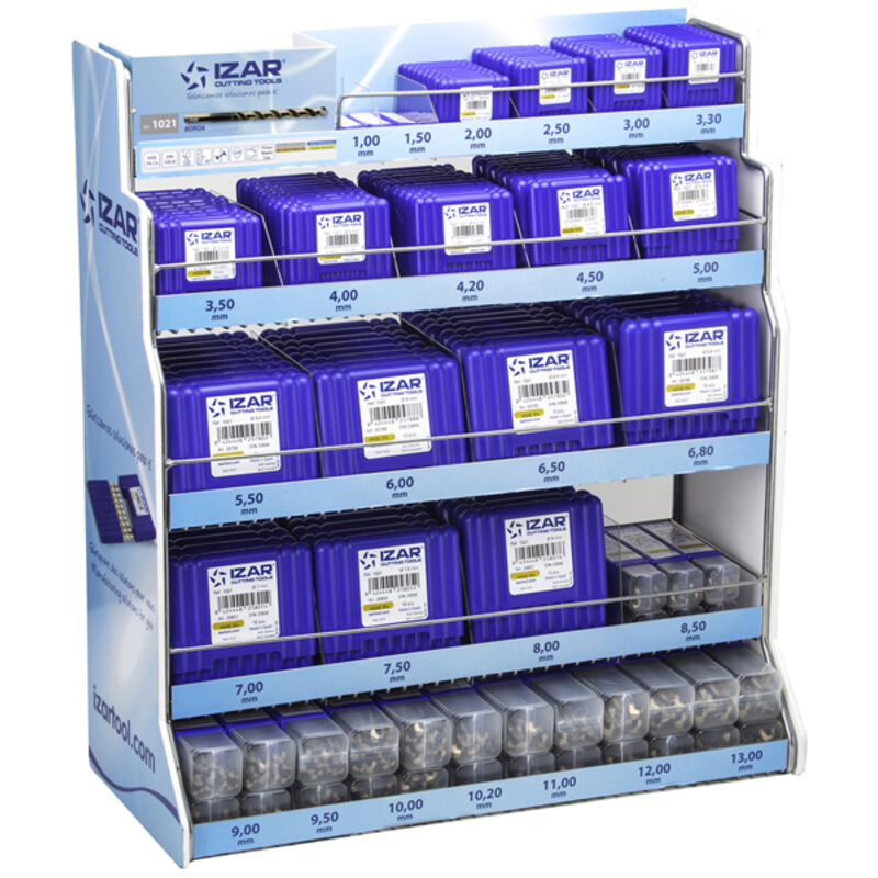 Broca hss Co DIN338W Multi Inox - 1021 - Expo 1021 Pt-14 (1-13 mm - 3,30/4,20/6,80/10,20) Export Izar