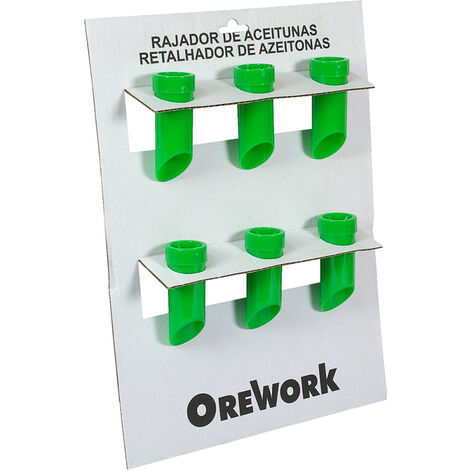 Expositor de rajador de aceitunas
