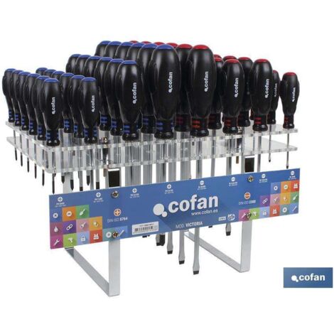 EXPOSITOR DESTORNILLADORES 48 PCS.