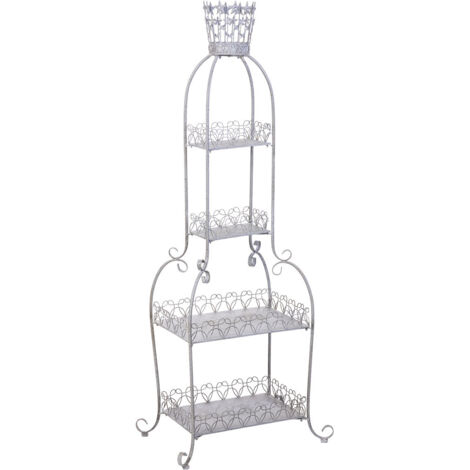Expositor estantería de metal con 4 baldas 73.03x48.9x188.6h cm