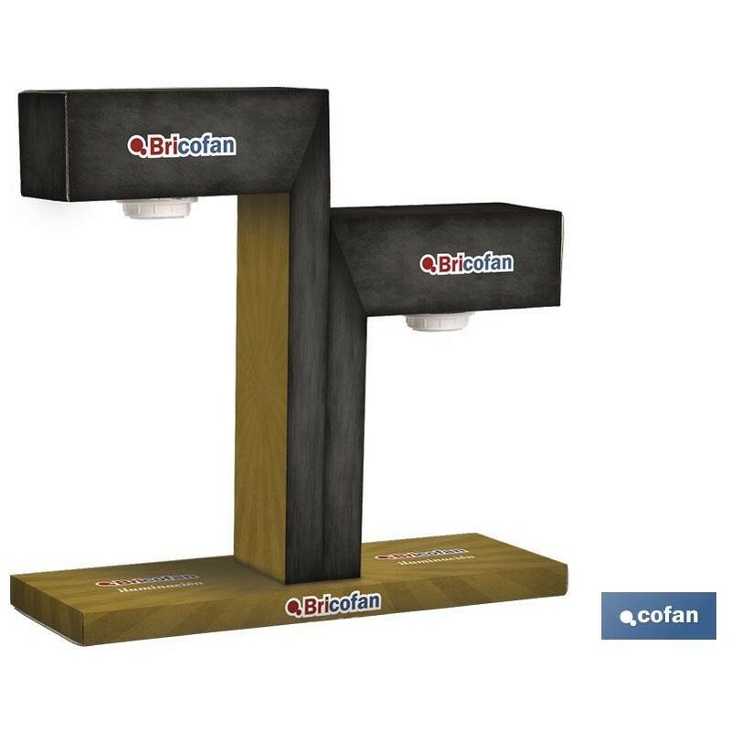

Otros - Expositor electrico mostrador 2 globos e27