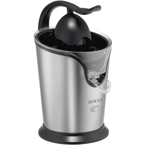Exprimidor de Brazo Sogo SS-5255 100W Acero Inoxidable con Filtro Inox