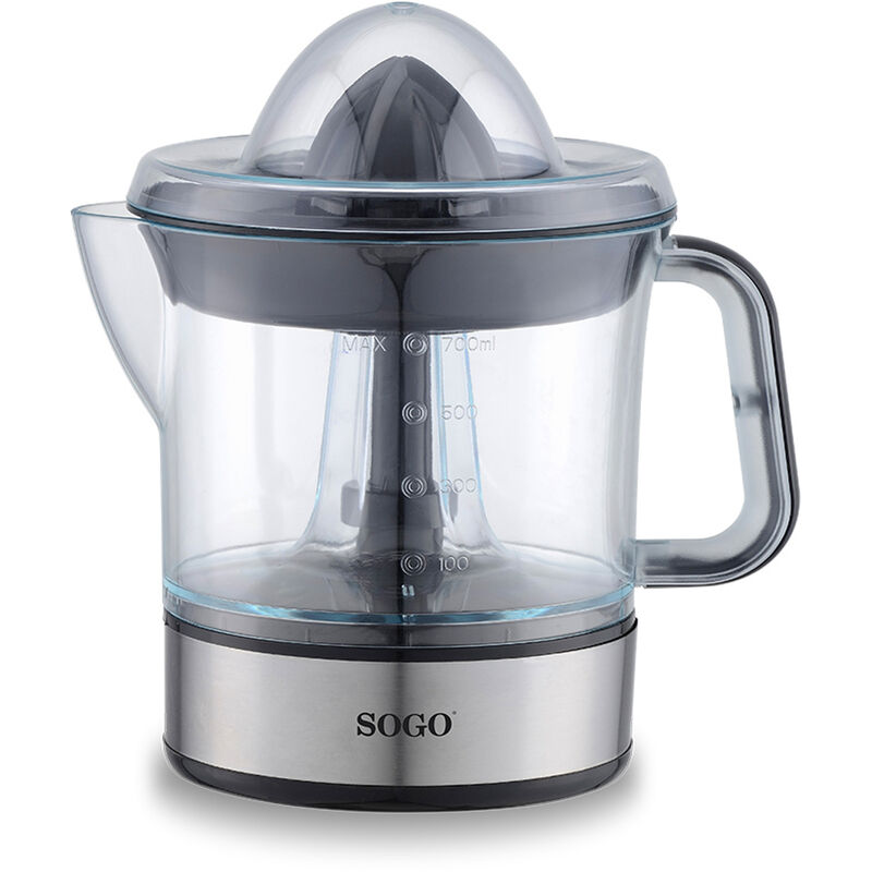 

Exprimidor de cítricos, 40 W, 0,7 litros - Función automática, 2 Conos incluidos