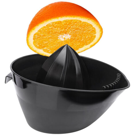 exprimidor de cítricos negro