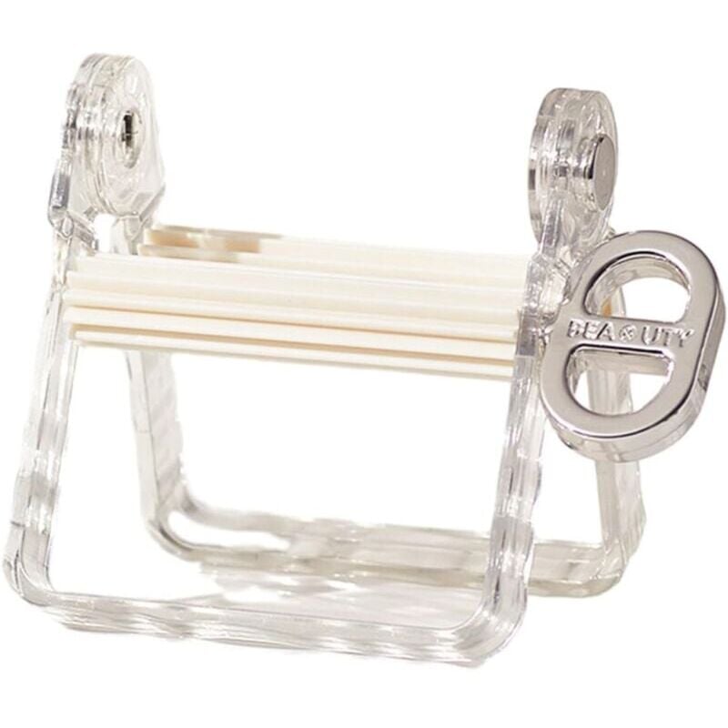 Exprimidor de pasta de dientes, exprimidor de pigmentos, dispensador portátil de pasta de dientes, exprimidor de tubos, rodillo ligero para crema de