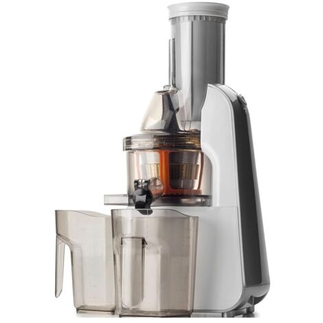Exprimidor de zumo lento, Potencia 240W, Capacidad 1 litro, Color Gris