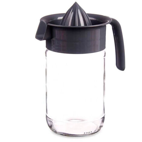 EXPRIMIDOR VIDRIO 660 ML NEGRO