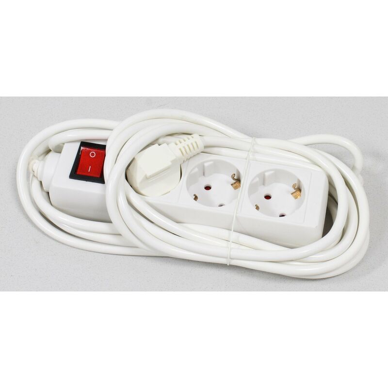

Adaptador / Ladrón eléctrico 5Mx1,0Mm C/Int - Mader Home