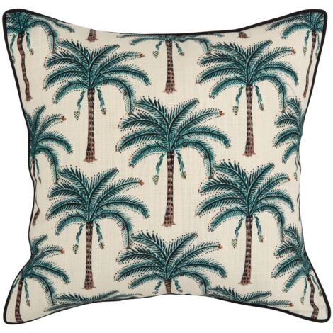 EXT KISSEN SLUB PALMRESO 45X45 - Atmosphera créateur d'intérieur