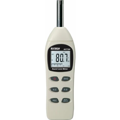 Extech 407730 Misuratore Digitale del Livello Sonoro da 40-A-130-Decibel