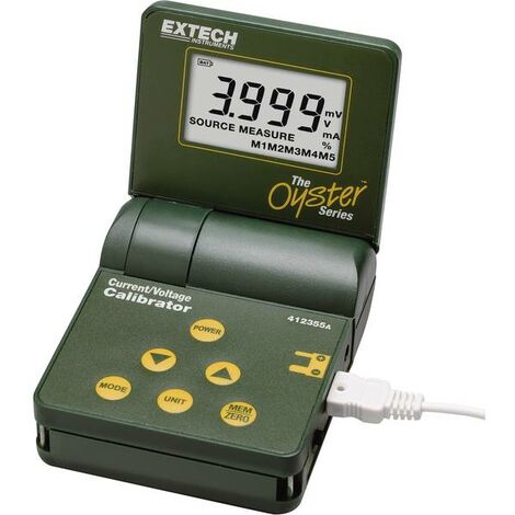 Extech 412355A Calibratore Tensione, Corrente Batteria 9 V (1x)