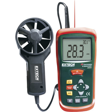 Extech AN200 Anemometer  0.4 bis 30 m/s