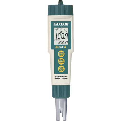 Extech EC400 Kombi-Messgerät  Gelöste Teilchen (TDS), Leitfähigkeit, Salinität, Temperatur
