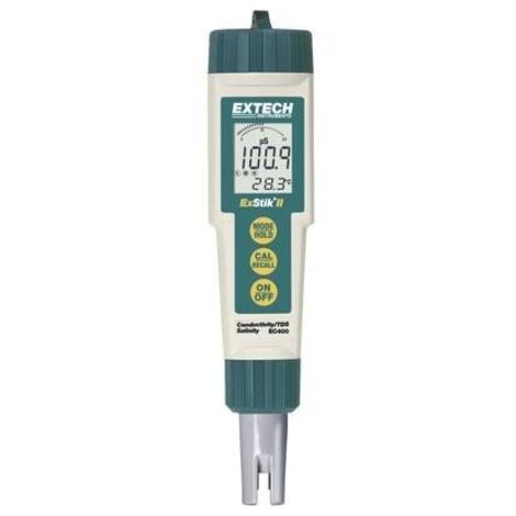 Extech EC400 Misuratore combinato Particelle disciolte (TDS), Conduttività, Salinità, Temperatura