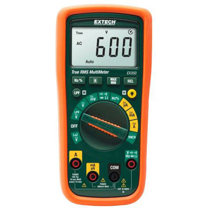 Image of Extech EX350 Hand-Multimeter digital CAT III 600 V Anzeige (Counts): 4000