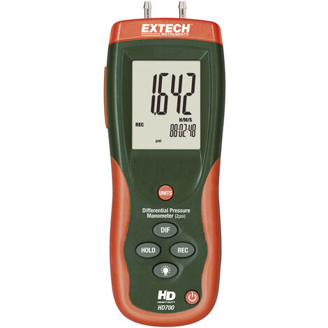 Extech HD700 Druck-Messgerät  Luftdruck 0 - 0.1378 bar