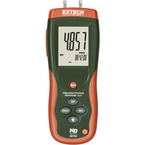 Extech HD750 Druck-Messgerät  Luftdruck 0 - 0.3447 bar