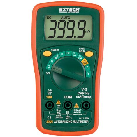 Extech MN36 Mini Multimetro Digitale