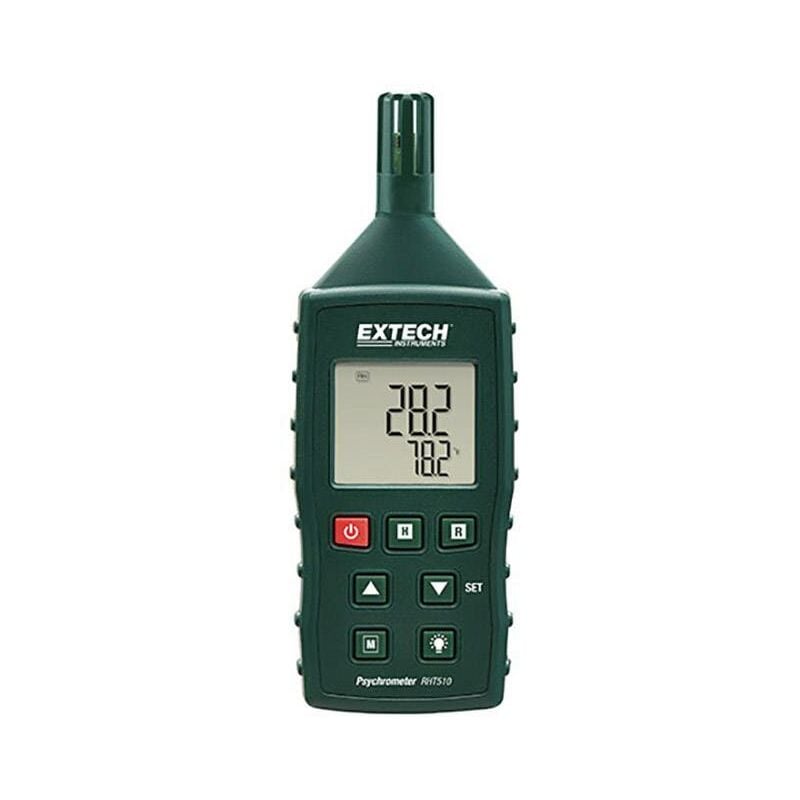 RHT510 Hygromètre 10 % hr 95 % hr Affichage anti-moisissure/point de rosée X723401 - Extech