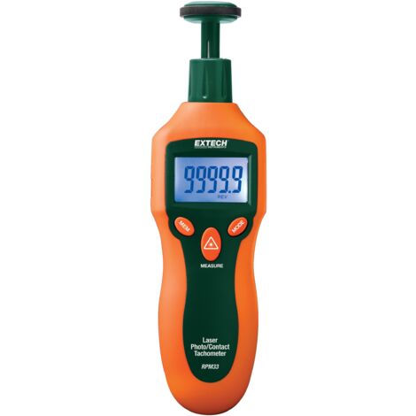 Extech, RPM33, 33 RPM contatto tachimetro laser Foto