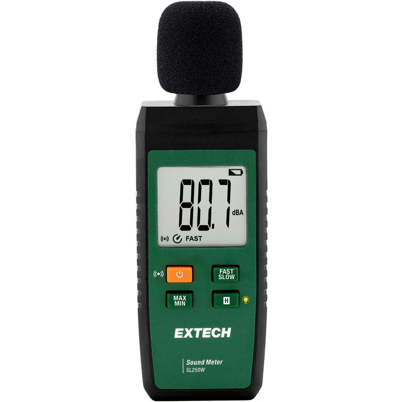 Extech - Sonomètre SL250W 30 - 130 dB 31.5 Hz - 8000 Hz S608252