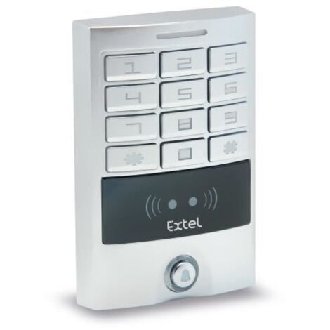 Extel 109119 Safe Clavier à code filaire pour commande de gâche/motorisation