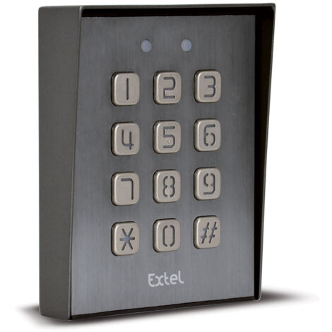 Digicode filaire Extel KLAVY 3 avec clavier rétro-éclairé - Digicode