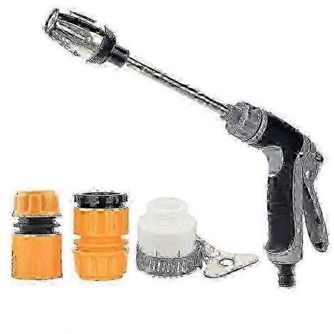Extended-Handle High-Pressure Water Jet for Domestic Car Washing with Metal Extension Pole Fz 2025