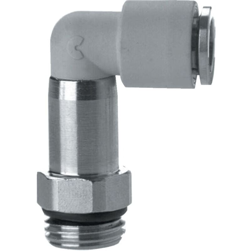 Camozzi 7526 8-1/8 Extended Swivel Elbow