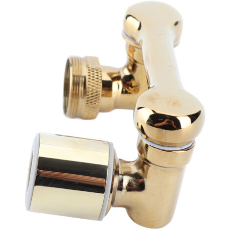 Extender Rotatif Pour Robinet 1080° Brass Douche Rotative 22mm Inner Gold