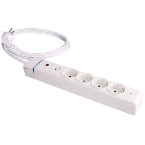 Extender With 4 2p+e Sockets, 16a 250v Max.3680w 850°c Gwt 41ilso Solera