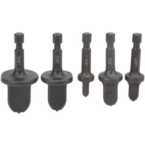 Extenseur de Tube 5 pièces, outil d'extension de tuyau en cuivre de climatisation en acier à roulement à poignée hexagonale