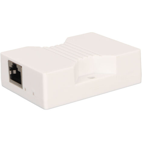 Extenseur PoE 656ft pour Réseau Ethernet, Ports RJ45 10/100M avec Indicateur LED, Prolongateur de Signal