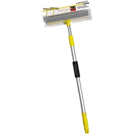 EXTENSIBLE TÉLESCOPIQUE RACLETTE LAME WINDOW CLEANER WIPER ÉPONGE TÊTE 70 CM - 110 CM DUNLOP