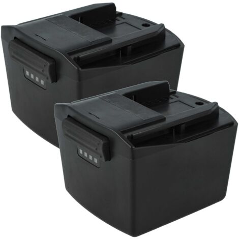 EXTENSILO 2x Akku kompatibel mit Hilti SIW14-A Werkzeug (6000 mAh, Li-Ion, 14,4 V)