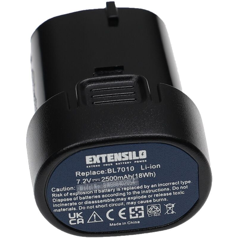 2x batteria compatibile con Makita TD021DSEX