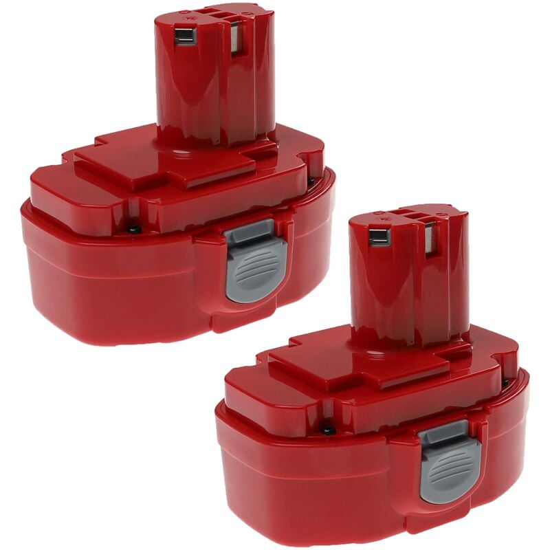 EXTENSILO 2x batteria sostituisce Makita 1835F