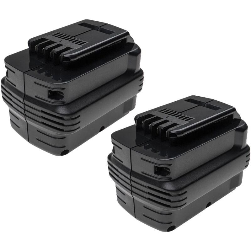 Extensilo - 2x Batteries compatible avec Dewalt DW004, DW004K, DW004K-2, DW004K2C, DW004K2H, DW005 outil électrique (3300 mAh, NiMH, 24 v)