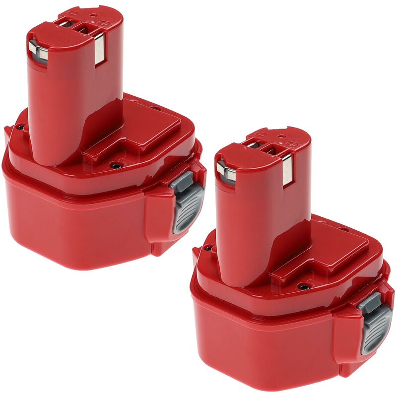 2x Batteries remplacement pour Klauke RA3, RA4, RA5 pour outil électrique (3300 mAh, NiMH, 12 v) - Extensilo