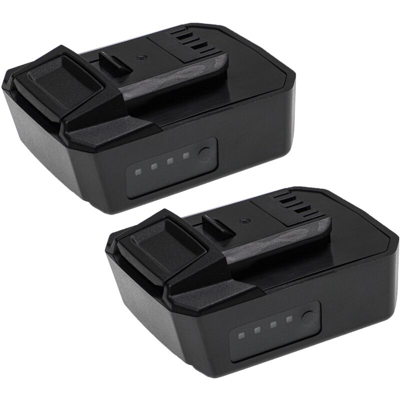 EXTENSILO 2x Battery compatible with Hilti PR 30-HVSG A12, PR 30-HVS A12, PR 2-HS A12, PM 40-MG Power Tools (2500 mAh, Li-Ion, 10.8 V)
